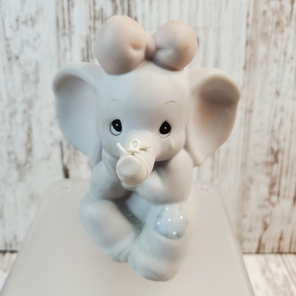 Samuel J Butcher Porcelain Elephant Figurine Enesco How Can I Ever Forget You